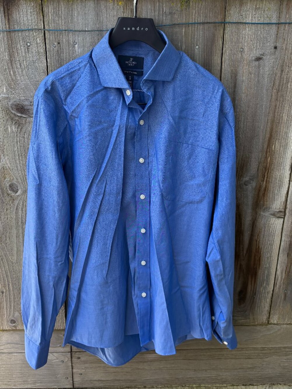 Buttoned Down Royal Blue Dress Shirt